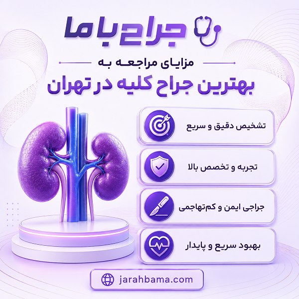 ویژگیهای اصلی بهترین جراح کلیه تهران