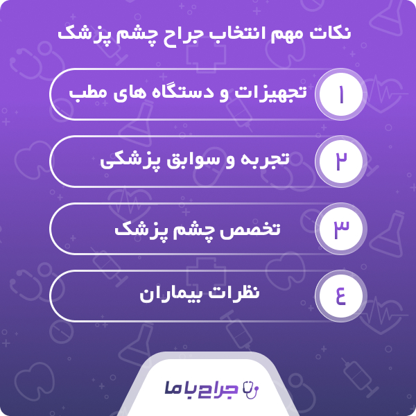 دلیل انتخاب بهترین جراح چشم در ایران چیست ؟