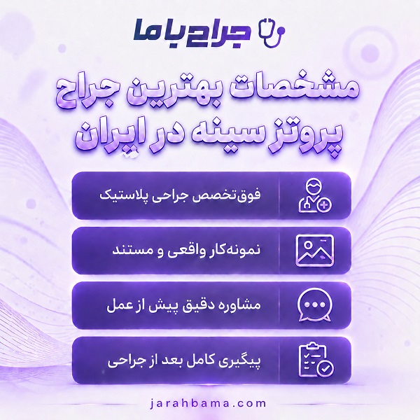 راهنمای انتخاب بهترین جراح پروتز سینه در ایران