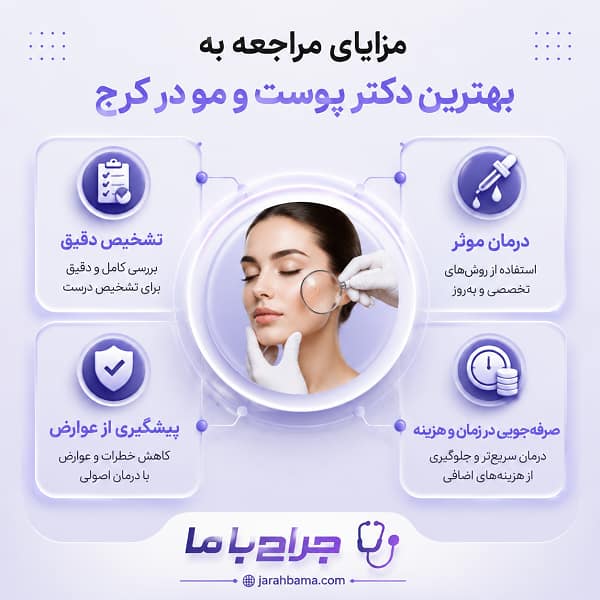 راهنمای کامل انتخاب بهترین دکتر پوست و مو در کرج
