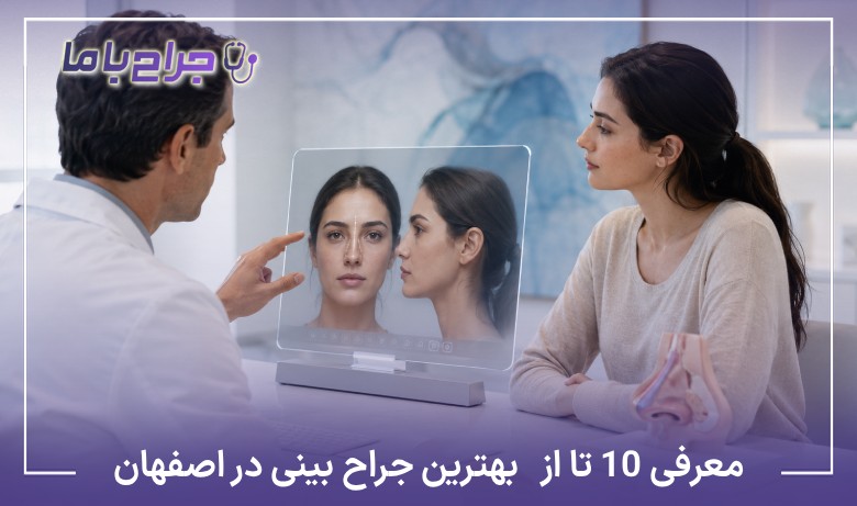 معرفی10 تا از بهترین جراح بینی در اصفهان【آپدیت سال1405】✅