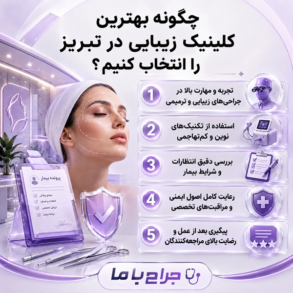 اصلی ترین خدمات کلینیک زیبایی در تبریز