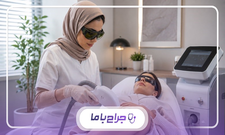 لیزر فول بادی برای چه نواحی انجام میشود؟
