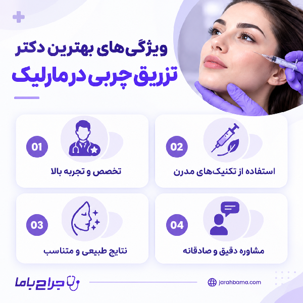 بهترین دکتر تزریق چربی در مارلیک